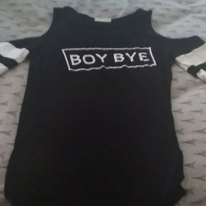 (Used) boy bye shirt by occasion